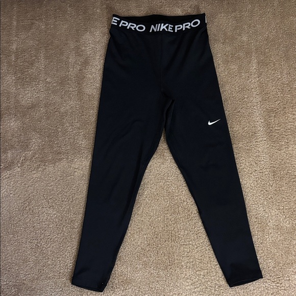 Nike Black Pro Women's Leggings - Picture 1 of 2